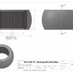 Jefa Bearing Ball with Rollers / M13-268-72