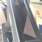 NC Flush Portlight Fixed (hull) / 600 x 150 mm