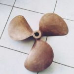 ZF-FPS D19 P13RH BRONZE THREE BLADE PROPELLER